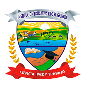 Escudo de la Institución Educativa Filo El Gringo